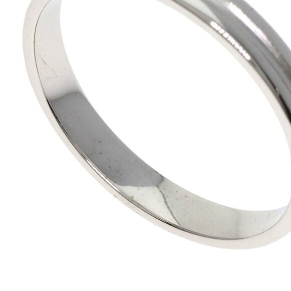 HERMES 18k White Gold Ring #57 - Picture 8 of 9